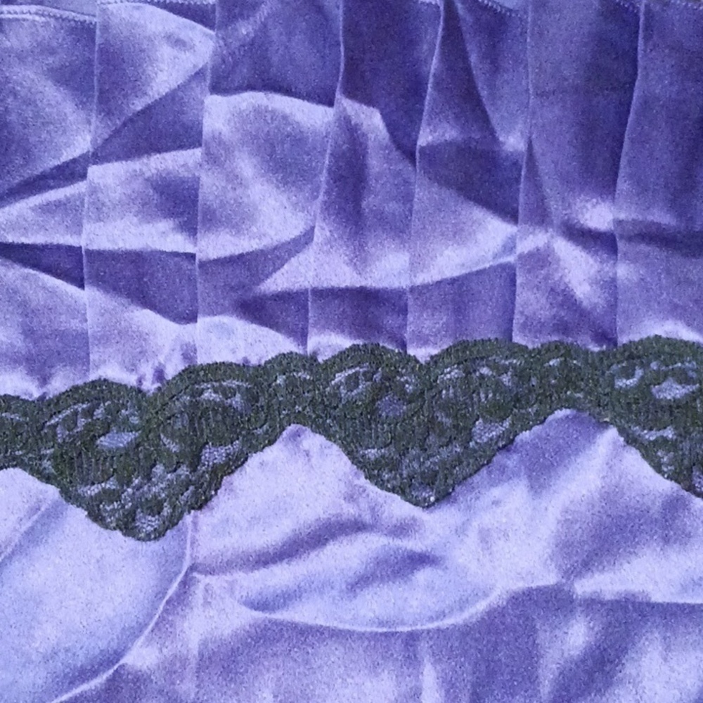 Vintage Gold Label Victoria's Secret Slip Gown Purple Ladies Small fairycore - Picture 7 of 7